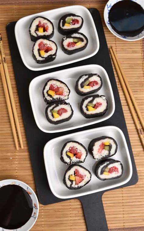 Dessert Sushi - Haniela's | Recipes, Cookie & Cake Decorating Tutorials