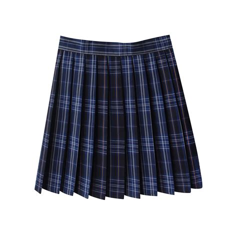 Gnurob Saving Women Plaid Pleated Skirts Short A Line Mini Skirt
