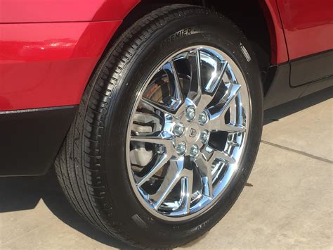 Cadillac Wheels - CA12 Cadillac SRX Wheels - Chrome 20 inch Cadillac Rims