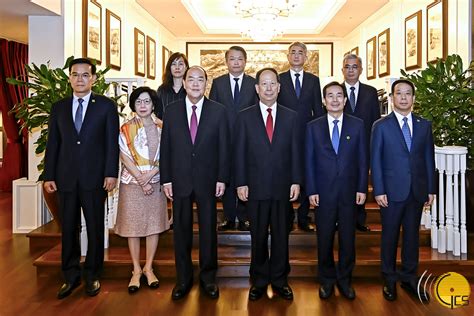 The Chief Executive Mr Ho Iat Seng Meets With Member Of The Th Cpc