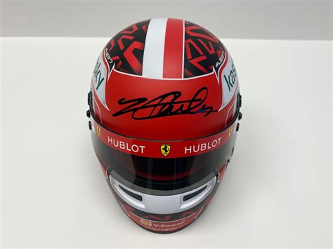 Charles Leclerc 2020 Mini Helmet - Autographed Collectables