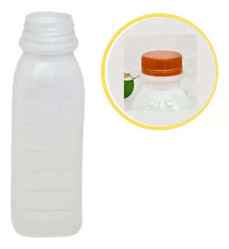 Garrafa Frasco P suco 300ml Descartável C tampa Lacre 600und