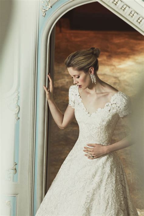 Phillipa Lepley Collection Acanthus Leaves Wedding Dress Fishtail