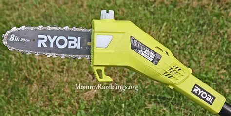 Ryobi One 18 Volt Lithium Pole Saw Review And Giveaway Mommy Ramblings