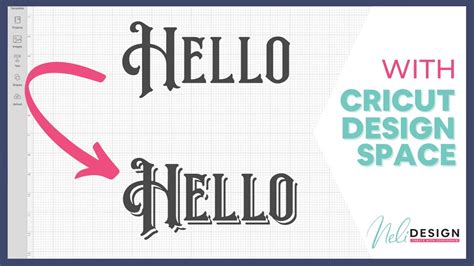 How To Add A Shadow To Text Using Cricut Design Space 2 Styles Of