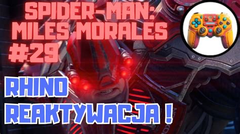 Spider Man Miles Morales Rhino Reaktywacja Co Jest Grane Gra