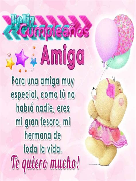 Lista 95 Foto Imágenes De Cumpleaños Para Una Amiga Muy Especial Alta