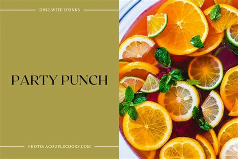 18 Spiked Punch Recipes To Turn Up The Party Dinewithdrinks