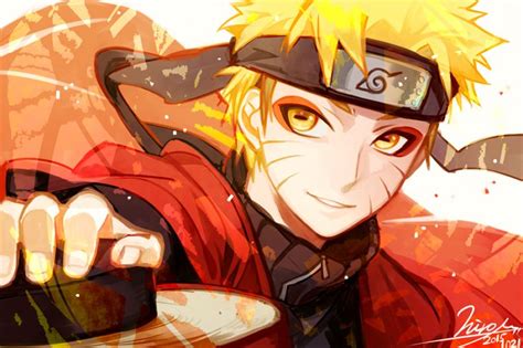 Naruto Uzumaki Fan Art Sage Mode