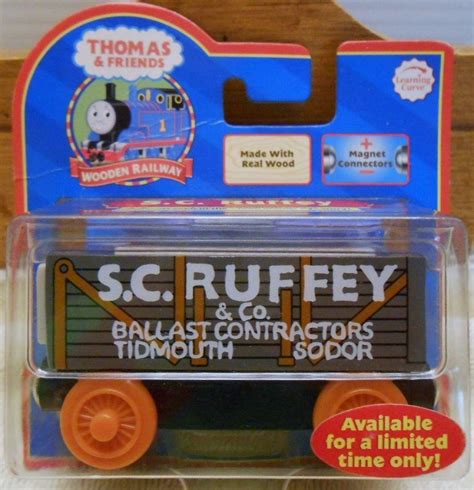 Thomas And Friends Wooden Train Railway Sc Ruffey Freight Car Limited