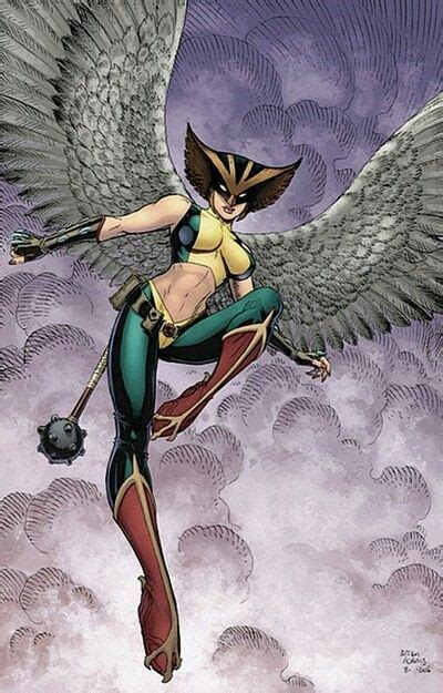 Hawkwoman Hawkgirl Dc Comics Art Comic Art