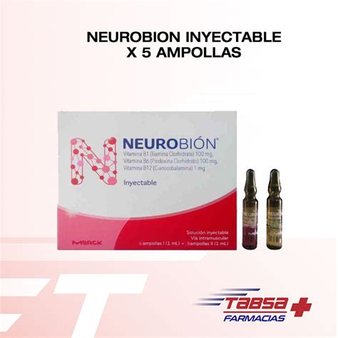 Tabsa Express MEDICAMENTOS Caja De Neurobion De 5 Ampollas