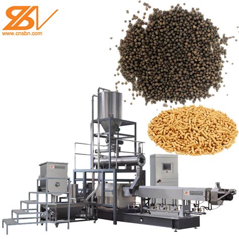 Aquaculture Fish Feed Machinery Extruder Equipment Production Line