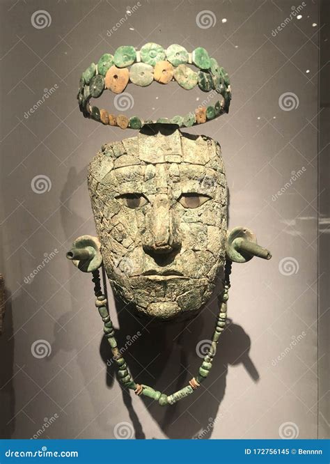 Maya Ancient Ceremonial Mask Editorial Image Image Of Mask Ancient