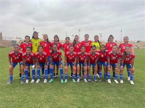 La Roja Femenina Sub 17 Logró Su Segunda Victoria Ante Perú En Chincha