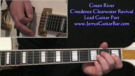 Creedence Clearwater Revival Green River Guitar Lesson Tab Chord