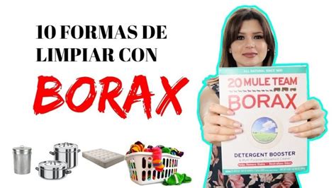 Borax Que Es Y Para Que Sirve Diario Acoru A