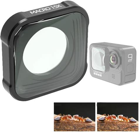 Neewer 15x Makro Objektiv Kompatibel Mit Gopro Hero 12 Hero 11 Hero 10