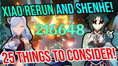 The Brutal Truth About Xiaos Rerun And Shenhes Banner Genshin Impact