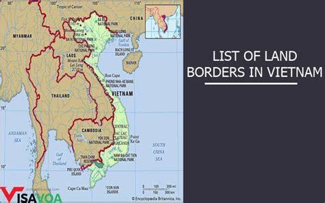 Vietnam Border Map