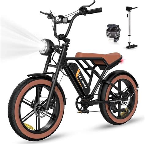 Colorway Elektrische Fiets Bk Inch Fatbike Mountain Snow