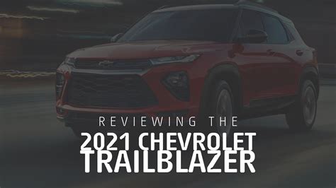 2021 Chevrolet Trailblazer Lt Newroads Gm Youtube