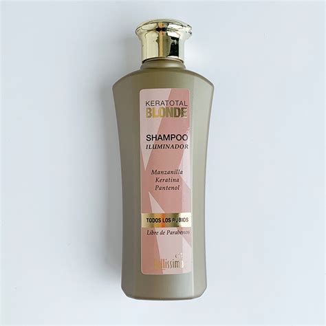 Shampoo Keratotal Blonde Bellíssima Jardin Perfumeria