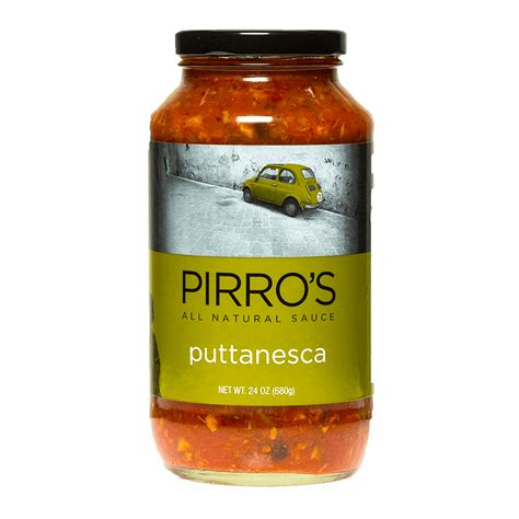 Buy Jarred Puttanesca Sauce Online Pirros Sauce