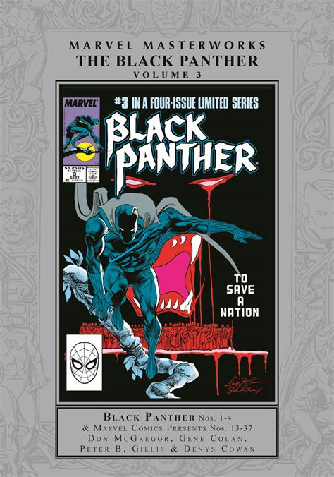 Marvel Masterworks The Black Panther Vol 3 Trade Paperback Comic