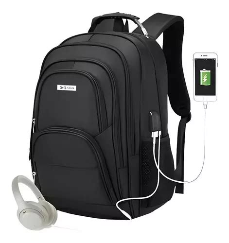 Mochila Masculina Notebook Refor Ada Luxo Resistente A Gua Escorrega