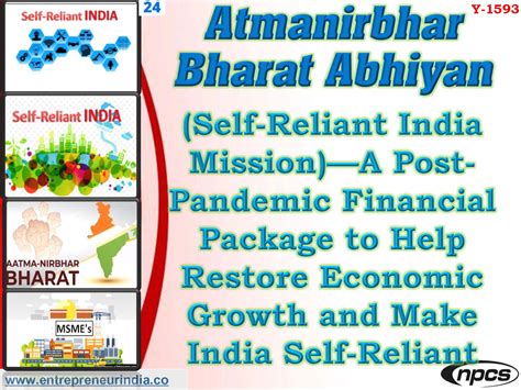 Atmanirbhar Bharat Abhiyan Self Reliant India Mission