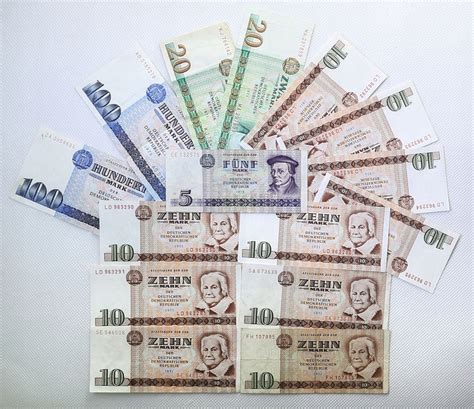 Banknoty Niemcy Ddr Lot Sztuk St Archiwum Niemczyk Pl