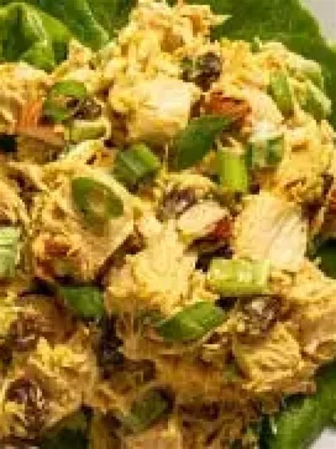 Trader Joes Curry Chicken Salad Easy Making Method Chicken Recipes