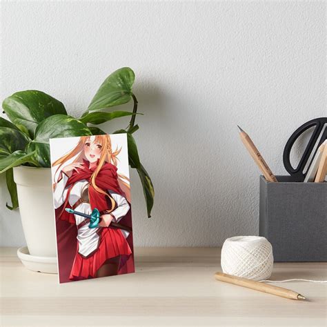 Heiße Asuna Yuuki Zettai Ryouiki Tits Schwertkunst Online SAO Lewd Hentai Ecchi Anime Girl