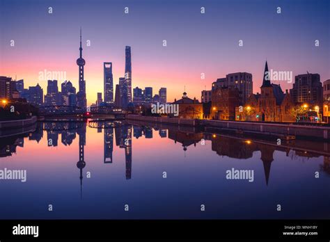 Shanghai Business District Skyline Hi Res Stock Photography And Images