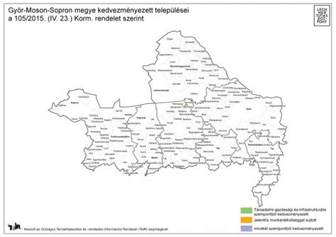 Gy R Moson Sopron Megye Kedvezm Nyezett Telep L Sei A Iv