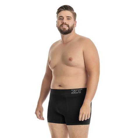 Cueca Boxer Plus Size Sem Costura Zee Rucci