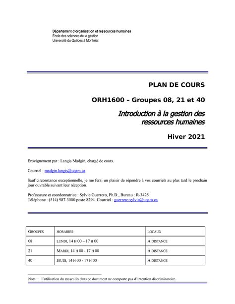 SYL ORH1600 08 21 40 Hiver 2021 Langis Madgin VF PLAN DE COURS