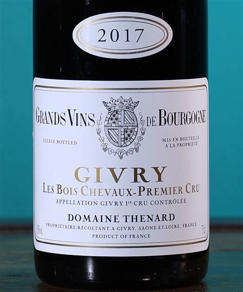 Domaine Thenard Givry Er Cru Les Bois Chevaux D Vino