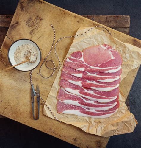 Cheshire Oak Smoked Back Bacon Kitridding Farm