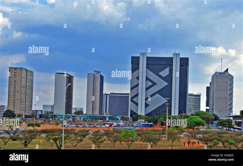 Banco do Brazil headquarters Brasilia Brazil Stock Photo - Alamy