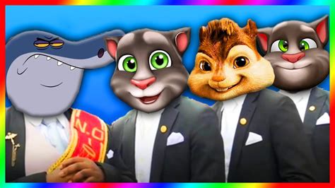 Talking Tom Zig And Sharko Alvin And The Chipmunks Coffin Dance