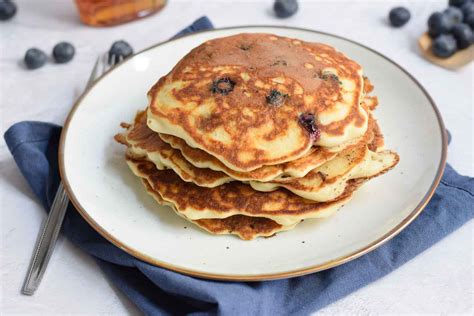 Glutenvrije American Pancakes Met Blauwe Bessen Karlijn S Kitchen