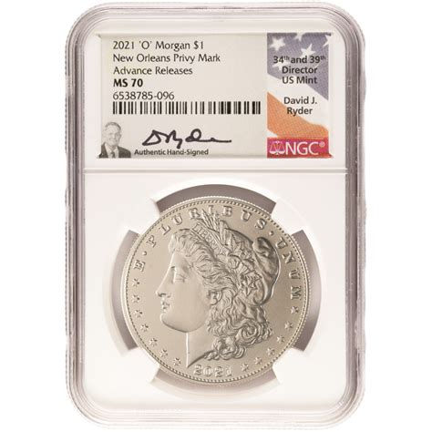 2021 Morgan And Peace Silver Dollar 6 Coin Set Ngc Ms70 Provident Metals™