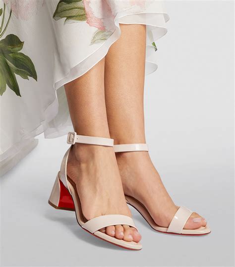 Christian Louboutin Miss Sabina Patent Leather Sandals Harrods Se