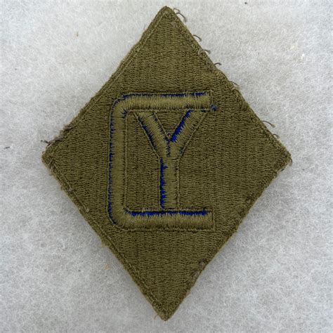 WW2 US Army 26th Infantry Division Patch Greenback Worn – Fitzkee ...