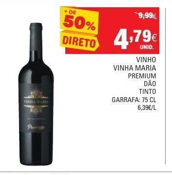 Promo O Vinho Vinha Maria Premium D O Tinto Cl Em Continente