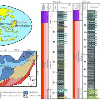 (a) Global paleogeographic map of the Permian-Triassic Boundary... | Download Scientific Diagram