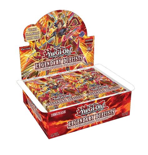 Yu Gi Oh Legendary Duelists Soulburning Volcano Booster Display 36