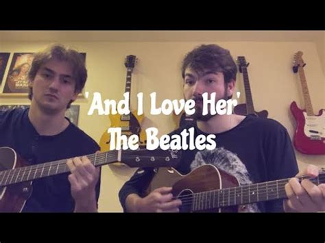 The Beatles And I Love Her Guitar Cover YouTube